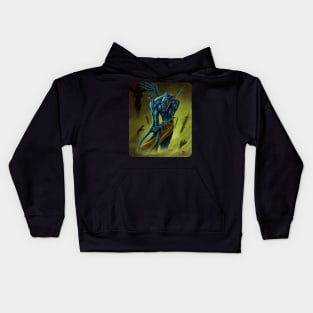 Zombie walk - fantasy art design Kids Hoodie